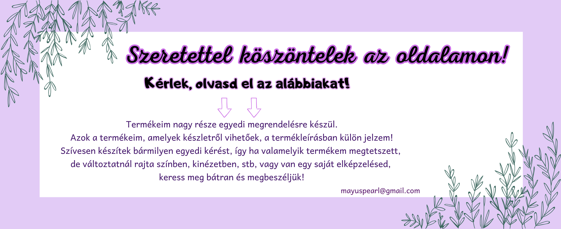 Mayus Pearl Decor- és gyöngyékszer webshop