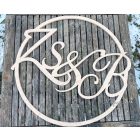 Monogramos karika 50cm