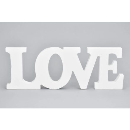 Love felirat FEHÉR