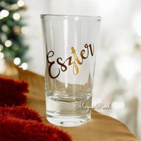 Feles pohár egyedi szöveggel