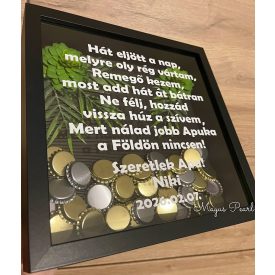 Szülőköszöntő ajándék Apáknak - sörös
