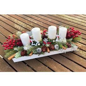 Adventi asztaldísz