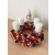 Diótörős adventi koszorú termésekkel